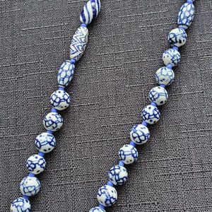 Lake Life Beaded Ceramic Necklace Anthropologie